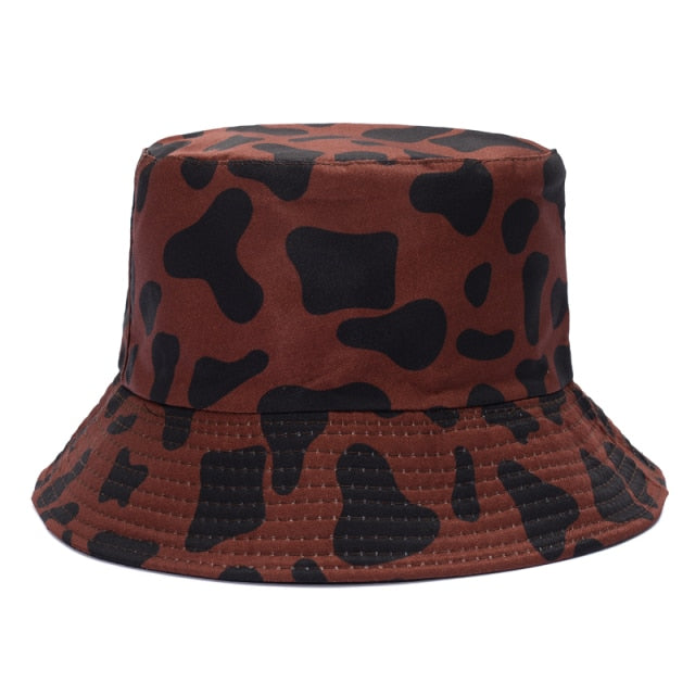 Cow Print Bucket Hat