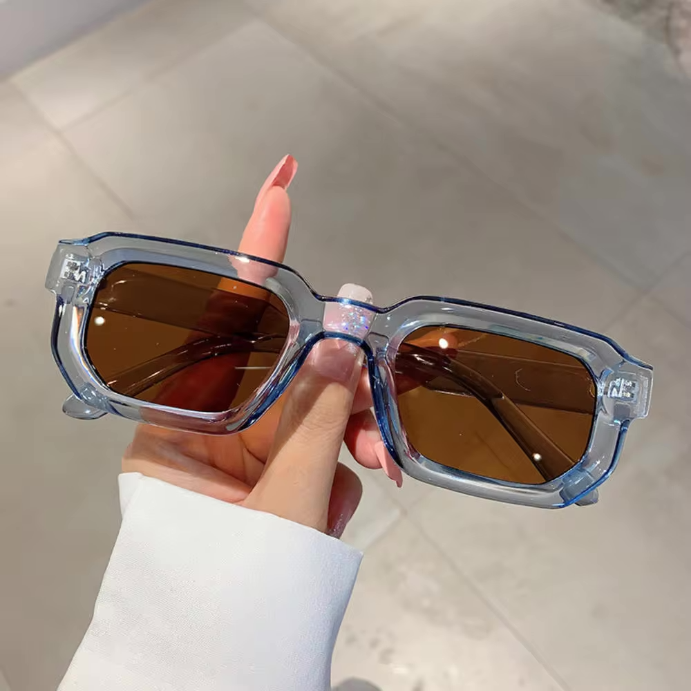 Prism Transparent Frame Sunglasses