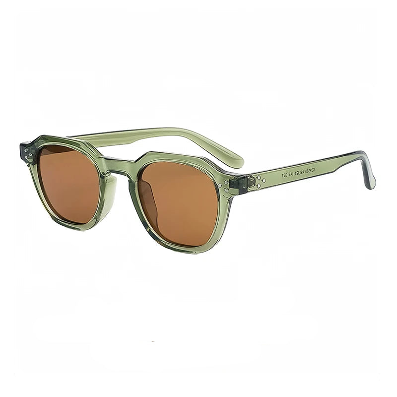 C21 Green--Tr90 Square polarized sunglasses — colorway variant view 3
