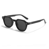 C23 Black--Tr90 Square polarized sunglasses — colorway variant view 4
