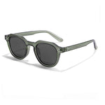 C24 Green Gray-Tr90 Square polarized sunglasses — colorway variant view 1