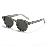 C24 Green Gray-Tr90 Square polarized sunglasses — colorway variant view 1