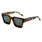 C25 Multi Polarized square sunglasses fourth colorway — front view