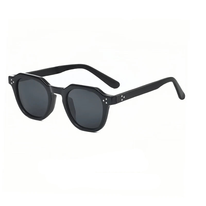 C91 Black--Acetate Square polarized sunglasses — colorway variant view 5