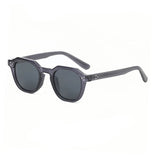 C92 Gray--Acetate Square polarized sunglasses — colorway variant view 6
