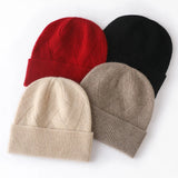 Cashmere Knitted Beanie