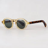 Kyoto – Thick Frame Round Acetate Sunglasses