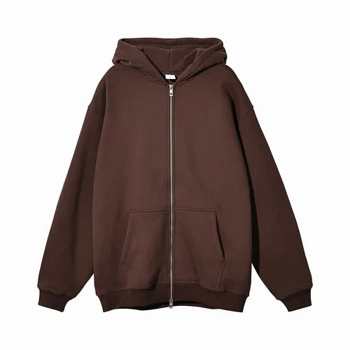 Minimalist Zip Up Hoodie