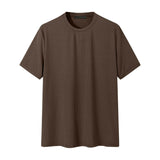 Coffee Ribbed knit henley tee, multiple colorways