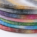 Colorful knit beanie, multiple colorways