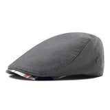 Linen Flat Scally Cap