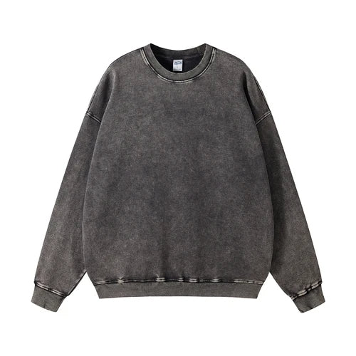 Unisex Vintage Washed Crewneck Sweatshirt