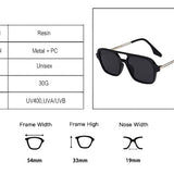 Double Bridges Sunglasses