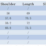 Size chart for Beige Shacket — Geometric Pattern Patchwork Shirt Jacket