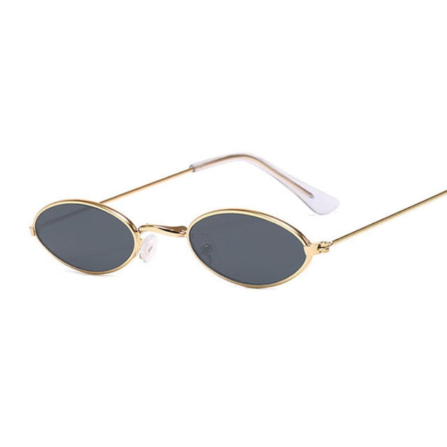 Vintage 1990s Metal Oval Sunglasses Selected by SharpLilTeeth | Free People