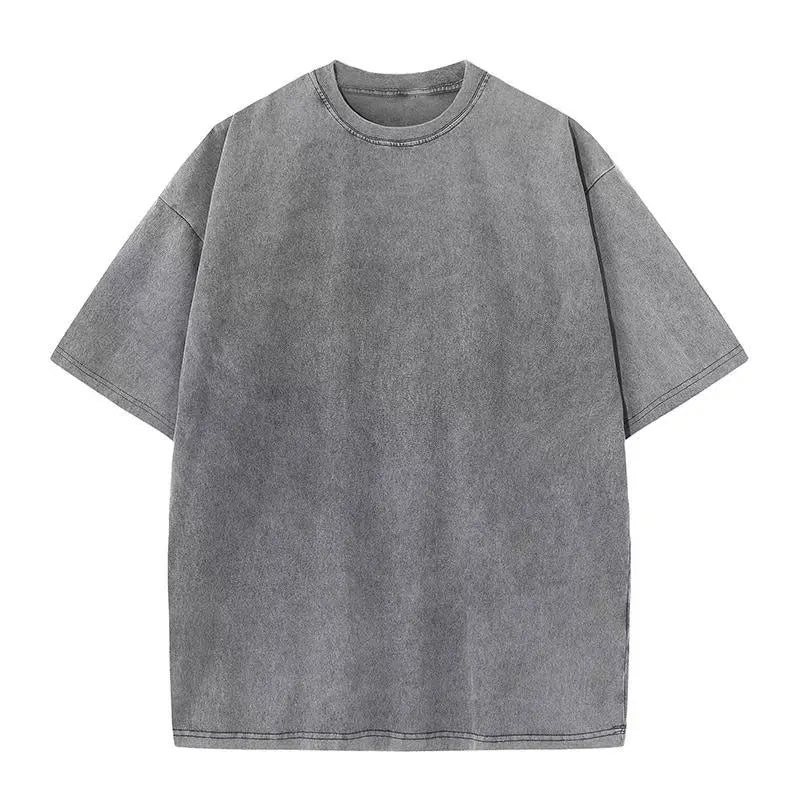 Gray t-shirt on a white background