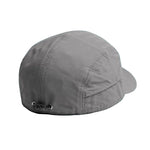 Gray cap on a teal background