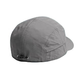 Gray cap on a teal background