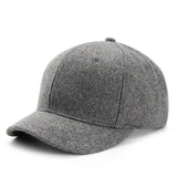 Short Brim Wool Hat