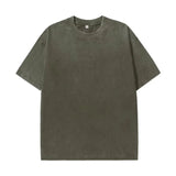 Green t-shirt on a white background