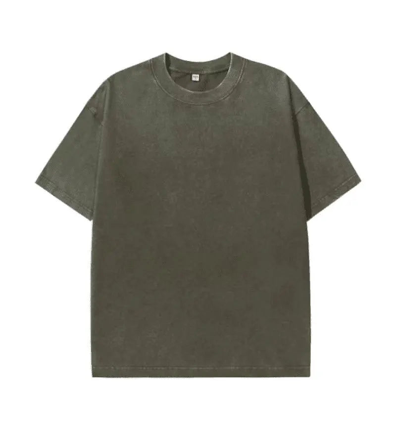 Green t-shirt on a white background