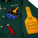 Green College Jacket