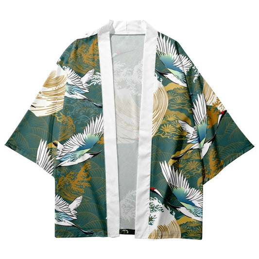 Green Japanese Kimono