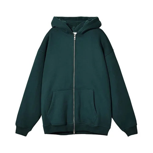 Minimalist Zip Up Hoodie