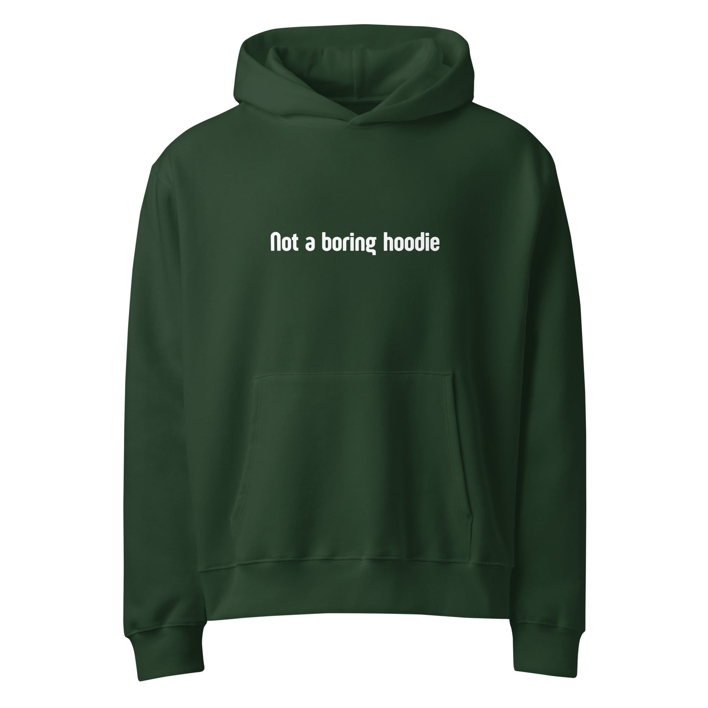 Not a boring hoodie