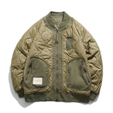 Quilted Thin Elegance Bomber Jacket