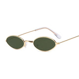 Retro Small Oval Sunglasses