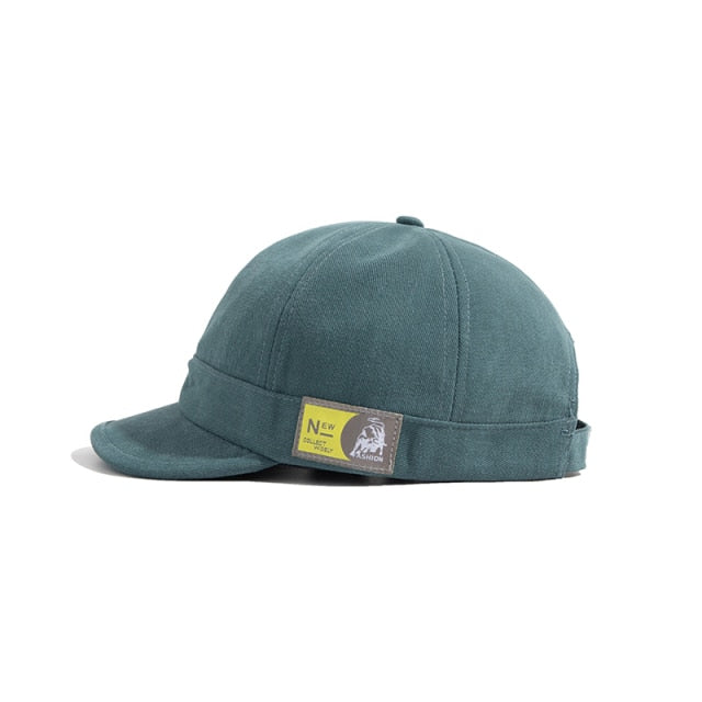 Short Brim Baseball Cap
