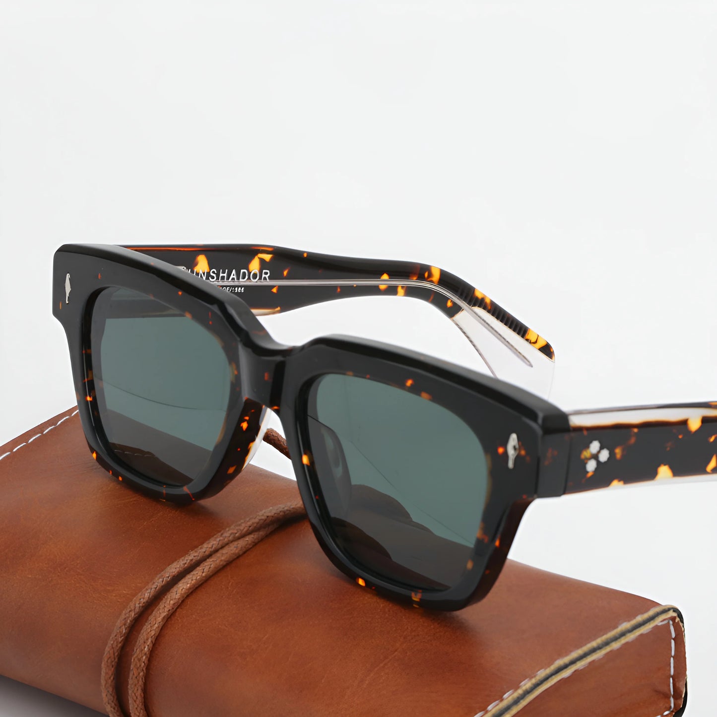 Camden - Unisex Square Acetate Sunglasses