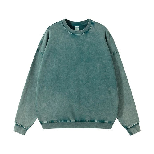 Unisex Vintage Washed Crewneck Sweatshirt