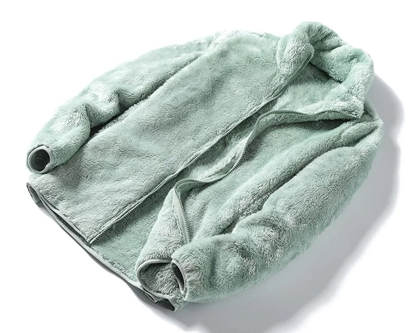 Velvet Fluffy Hoodie