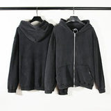 Grey Mist Zip-Up Hoodie