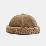 Shearling Brimless Hat