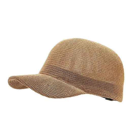 Straw Baseball Cap