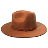 Suede Fedora Hats