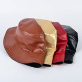 Leather Bucket Hat