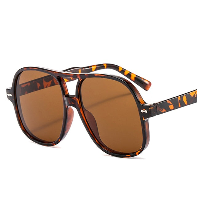 Unisex Vintage Oversized Sunglasses