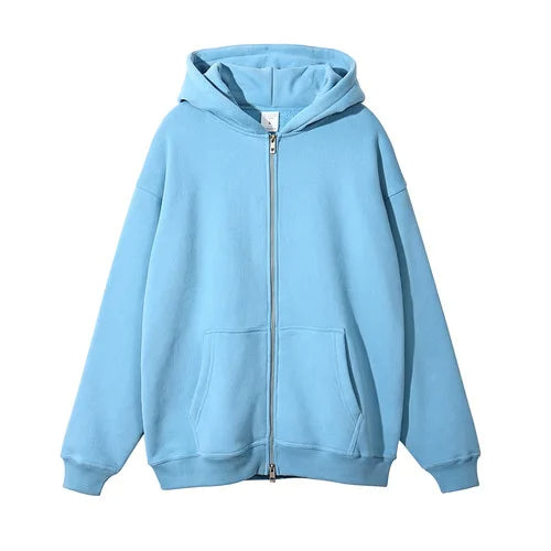 Minimalist Zip Up Hoodie