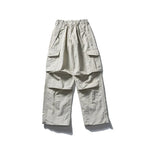 Lk1285  Paris Gray Parachute cargo pants, lifestyle shot 8
