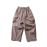 Lk1353 Haze Purple Parachute cargo pants, lifestyle shot 10
