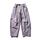 Lk88018 Purple Parachute cargo pants, lifestyle shot 3