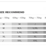 Size chart for StreetEase Loose Fit Shirt