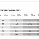 Size chart for StreetEase Loose Fit Shirt
