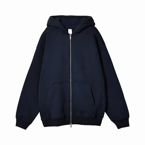 Minimalist Zip Up Hoodie