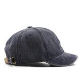Navy blue baseball cap on a white background with 'navy' text.