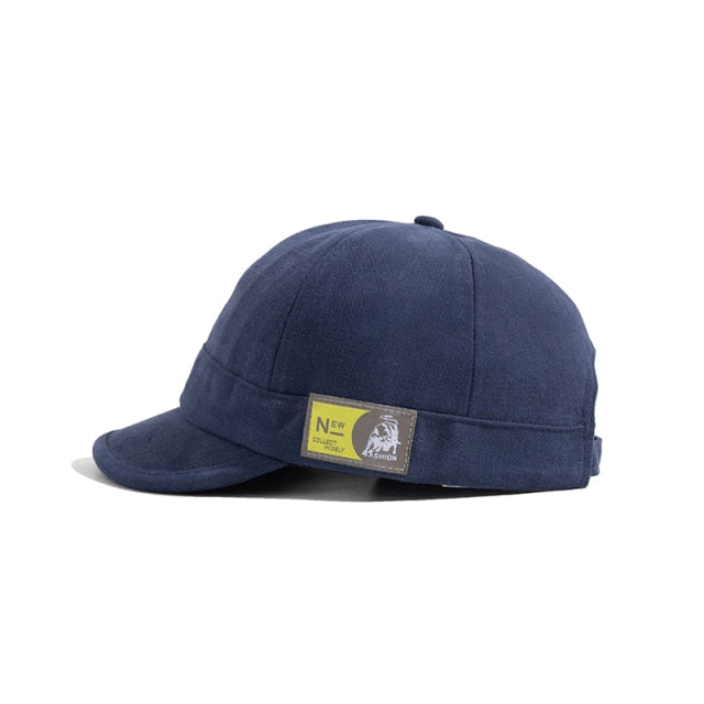 Short Brim Baseball Cap